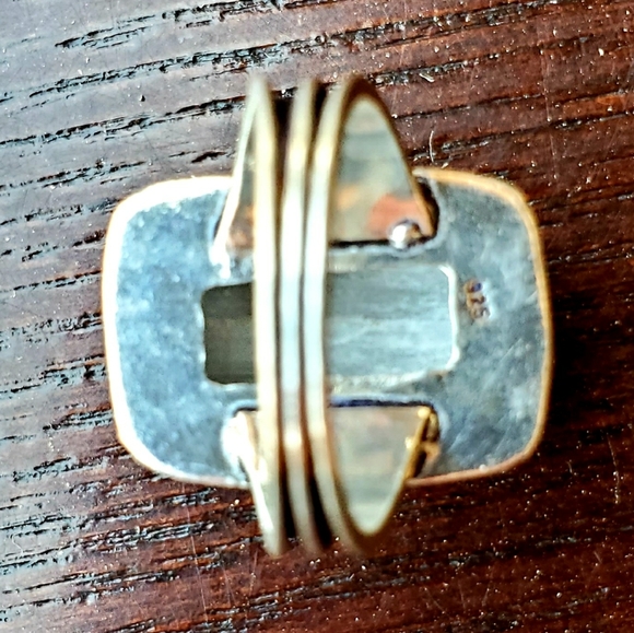 New Selenite 925 Silver Ring. - Picture 10 of 10